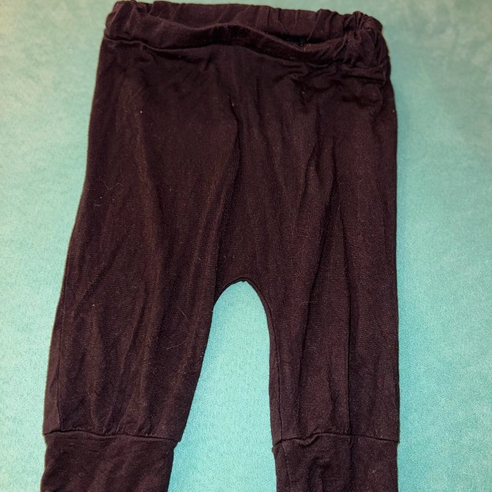 Kate Quinn Black Harem Pants . 18 to 24 months